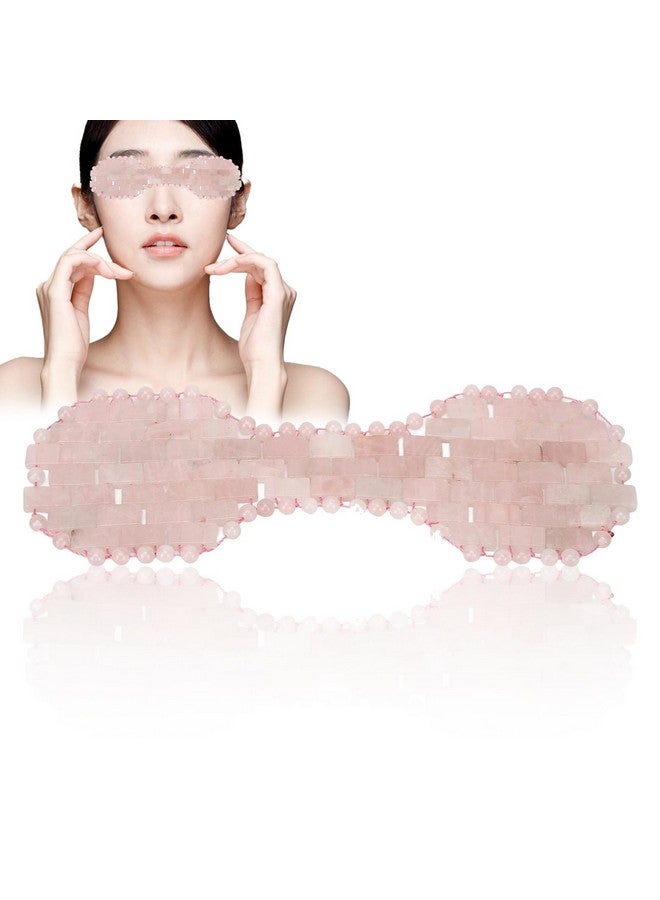 Jadestone Eye Padjade Eye Maskstone Patch Massage Sleep Eye Pad Jadestone Eye Patch Pink Relaxation Jadestone Eye Patch Fitting Comfort Eye Covers For Men Women