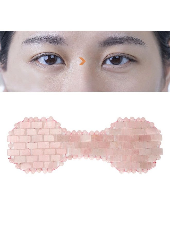 Jadestone Eye Padjade Eye Maskstone Patch Massage Sleep Eye Pad Jadestone Eye Patch Pink Relaxation Jadestone Eye Patch Fitting Comfort Eye Covers For Men Women