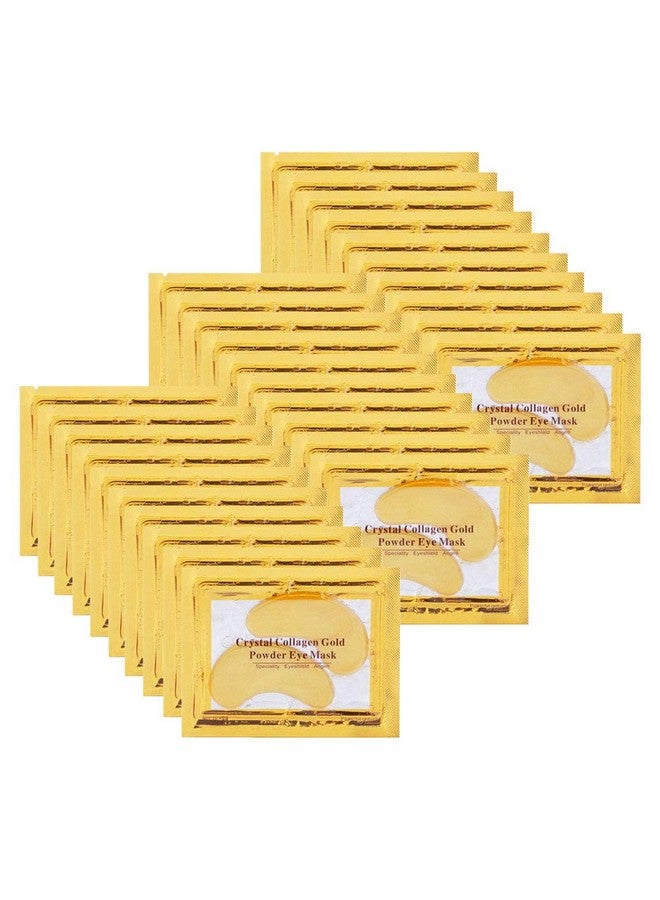 30 Pairs Under Eye Collagen Patches Gold Moisturizing Under Eye Mask Under Eye Gel Pads For Dark Circles And Puffiness