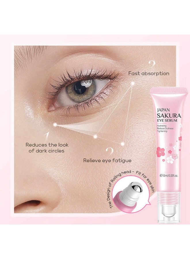 Skin Care Set Sakura Women Beauty Gift Sets Korean Skin Care Kit With Cleanser Face Serum Face Creamtonereye Cream2Pcs Mud Mask Skin Care Routine Kit For Women (Setc)