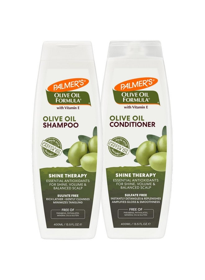Olive Oil Formula Shine Therapy Shampoo & Conditioner Bundle (Pack Of 2)