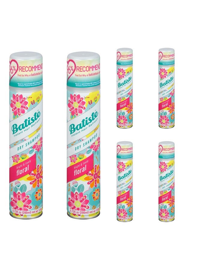 Shampoo Dry Floral 6.73 Ounce (200Ml) (6 Pack)