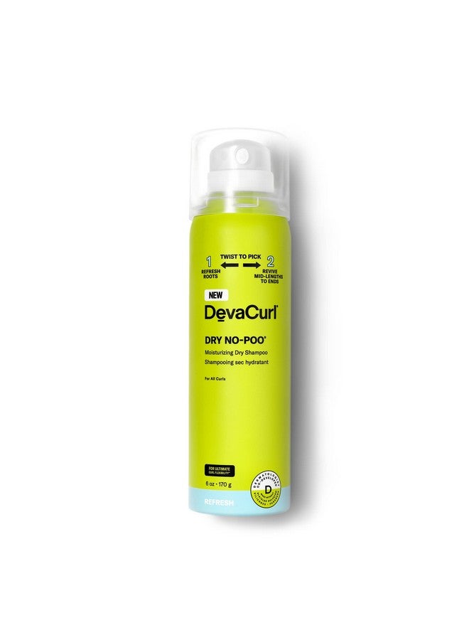 Dry Nopoo Moisturizing Dry Shampoo Nondrying Formula Invisible Finish For All Curly Hair Types