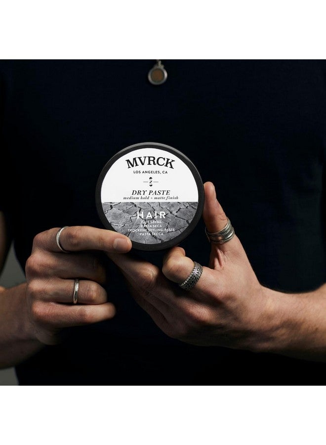 Mvrck By Paul Mitchell Dry Paste For Men Medium Hold Matte Finish For All Hair Types 3 Oz.