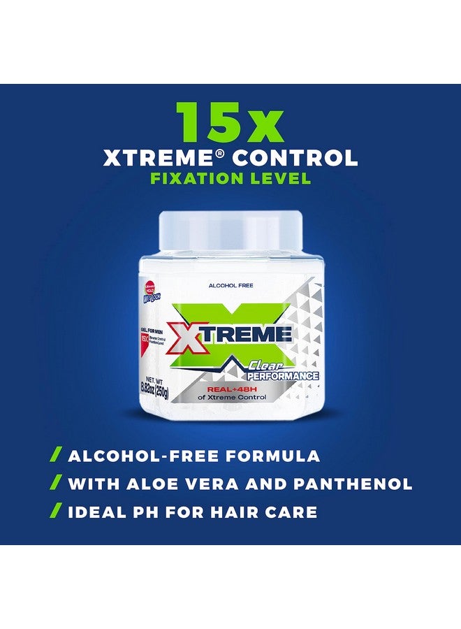 Performance Clear Styling Hair Gel With Aloe Vera 8.82 Oz Jar (Pack Of 12)