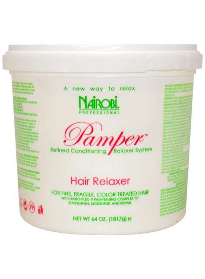 Pamper Hair Relaxer Unisex 64 Ounce