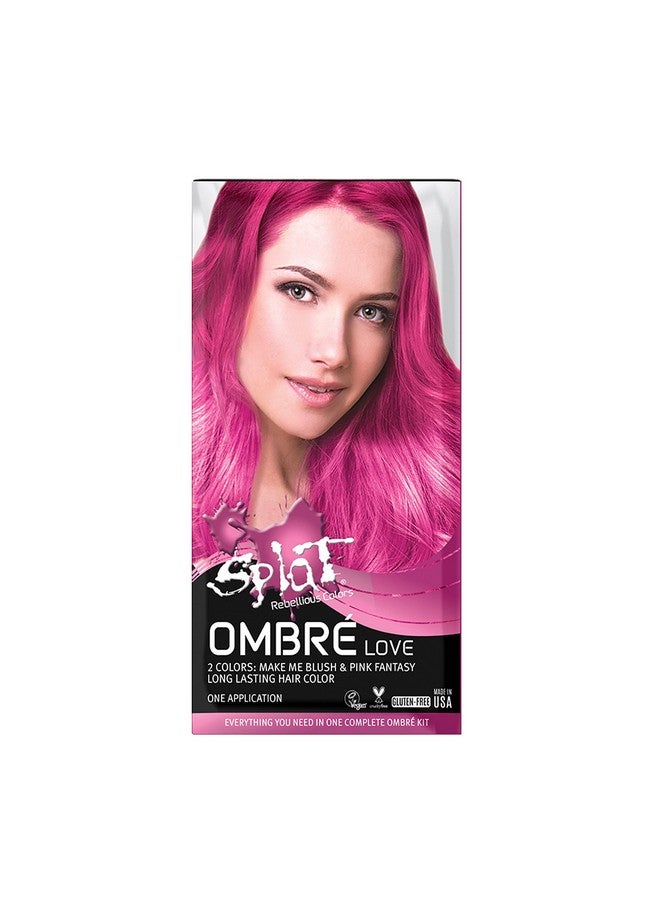 Ombre Love Original Complete Kit Semipermanent Pink Ombre Hair Dye Vegan & Crueltyfree