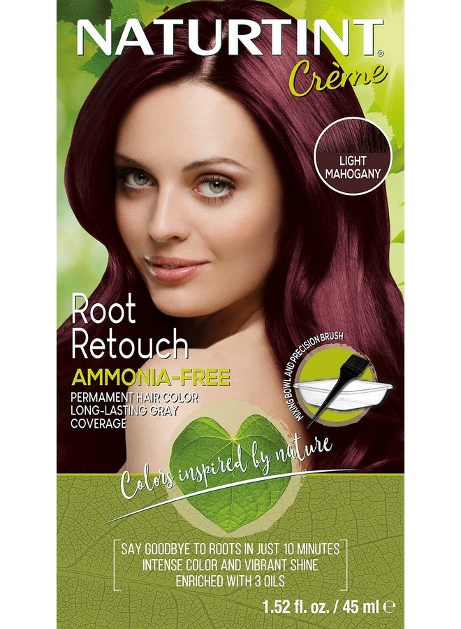 Root Retouch Crème Ppdfree Permanent Hair Color (Light Mahogany Red)