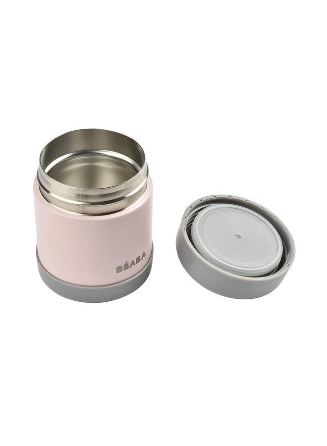 Stainless Steel Insulated Food Jar Insulated Food Container Baby Food Lunch Containers Baby Food Containers Hot Thermos Kids Insulated Thermos 10 Oz (Rose)