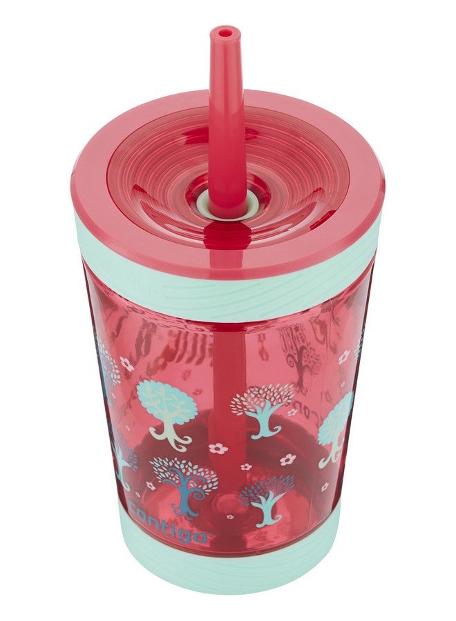 Kids Spillproof 14Oz Tumbler With Straw And Bpafree Plastic