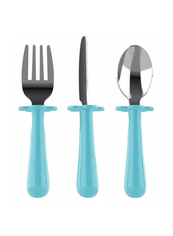 Toddler Silverware Set Forks Spoons And Knives Set Toddler Utensils Feeding Supplies Bpa And Phthalatesfree Dishwasher Safe Teal