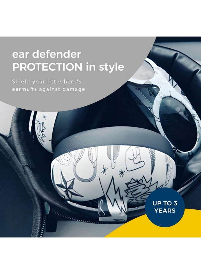 Baby Ear Defenders Case 036 Months Navy Blue Travel Case Container For Baby & Toddler Headphone Protection Lightweight Compact & Durable