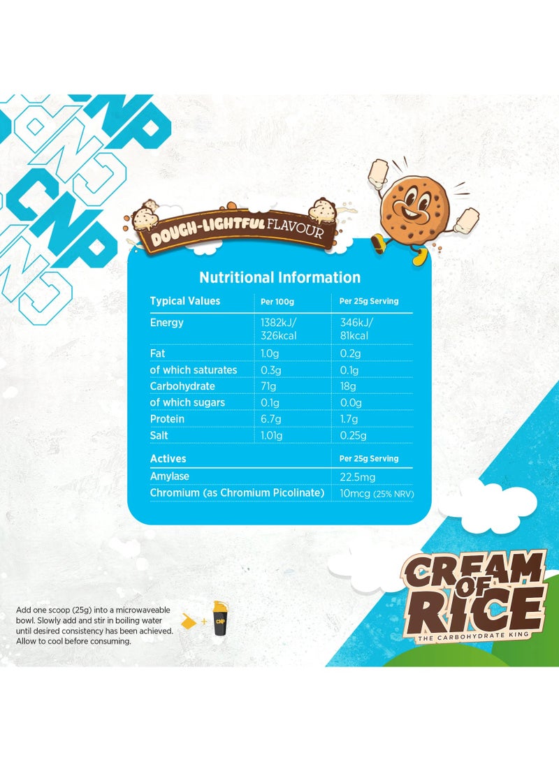 CNP Cream of Rice 2kg Dough Lightful Flavor 80 Serving