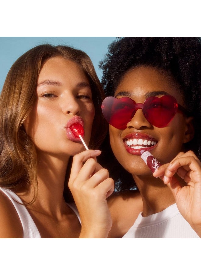 Glossybalm Berry Ultra Hydrating Lip Gloss For Dry Chapped Cracked Lips Flavored Natural Lip Balm With Lanolin Vitamin E & Mica For Lip Care & Shine (12.5G/0.44Oz)