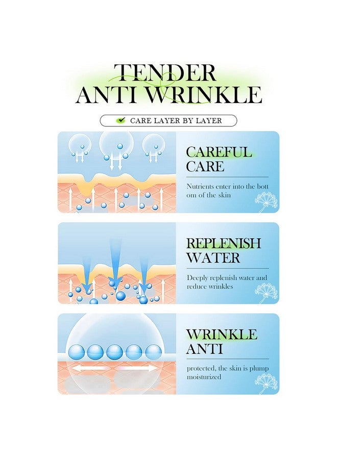 Sea Fennel Hyaluronic Acid Facial Antiwrinkle Nourishing Moisturizing Face Cream 60G/2.11Oz