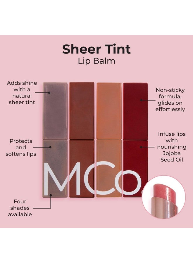Sheer Tint Lip Balm Passion Nourishing Tint For Healthy Luscious Lips Vegan Cruelty Free Cosmetics