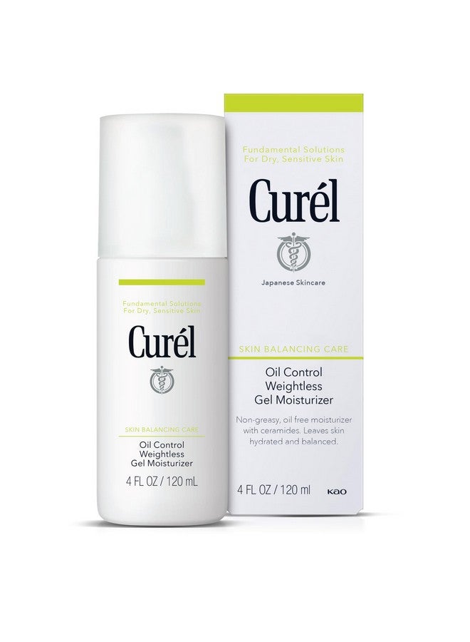 Oil Control Weightless Gel Moisturizer For Dry Sensitive Skin Gel Moisturizer For Face Fragrance Free 4 Oz