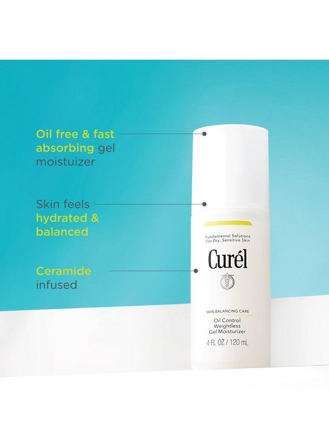 Oil Control Weightless Gel Moisturizer For Dry Sensitive Skin Gel Moisturizer For Face Fragrance Free 4 Oz