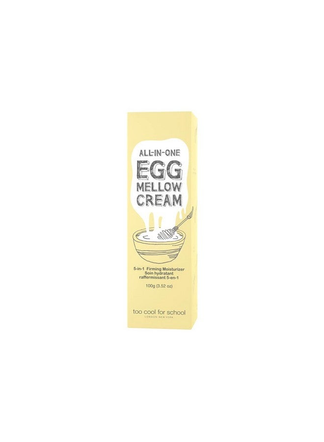 Allinone Egg Mellow Cream 100G Anti Aging Face Cream Anti Wrinkle Firming Moisturizer 98% Pure Collagen Fiber