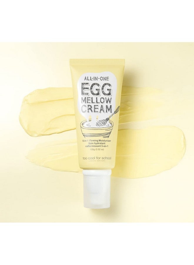 Allinone Egg Mellow Cream 100G Anti Aging Face Cream Anti Wrinkle Firming Moisturizer 98% Pure Collagen Fiber