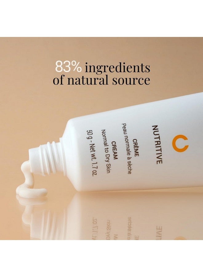 Nutritive Cream Hydrating Facial Moisturizer With Ceramides And Botanical Extracts Nourishes Dry Skin