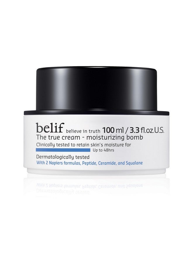 The True Cream Moisturizing Bomb New And Improved 48Hrs Of Moisture Restores Skin Barrier Peptide Ceramide Squalane Skincare Daily Moisturizer Face Cream All Skin Types Kbeauty