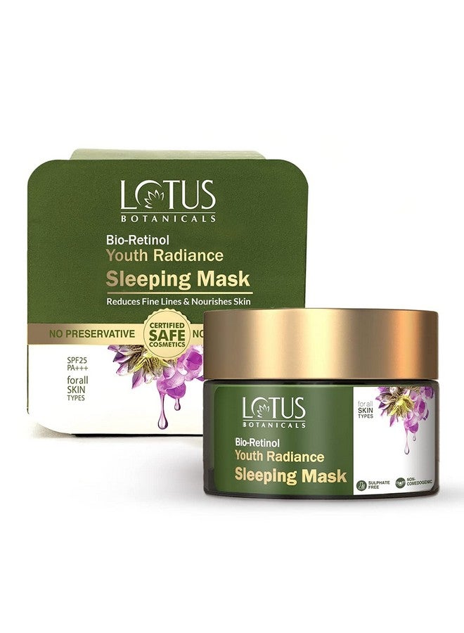 Bioretinol Youth Radiance Antiageing Ultra Crème And Bioretinol Youth Radiance Antiageing Sleeping Mask (Night Crème) Reduces Fights Fine Lines & Nourishes Skin 50G Each