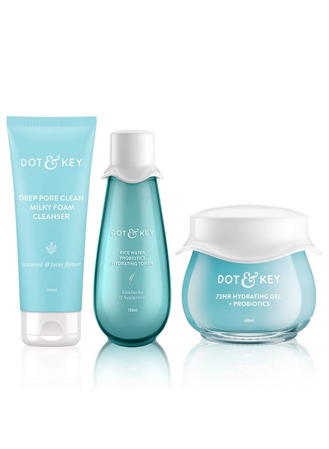 Skin Hydration Ctm Kit Liquid Cleanser 100Ml Toner 150Ml Moisturizer 60Ml