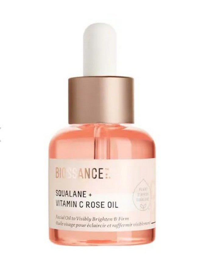 Mini Squalane + Vitamin C Rose Firming Oil