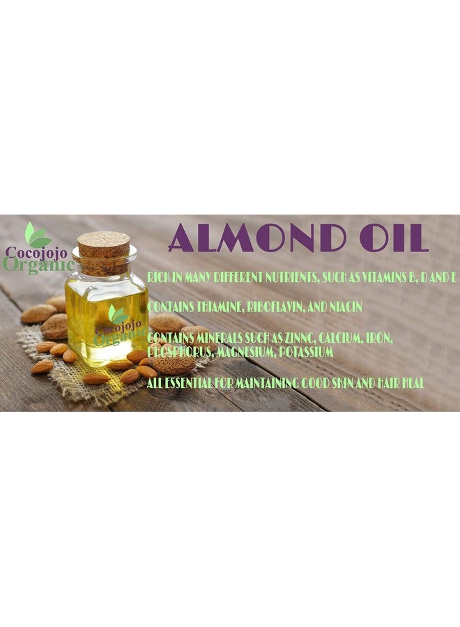 Bitter Almond Oil 32 Oz Pure Unrefined Cold Pressed Extra Virgin Non Gmo 100% All Natural Vegan Bulk Carrier Oil Perfect For Body Hair Face Skin Nails Facial Hair Diy Cosmetics