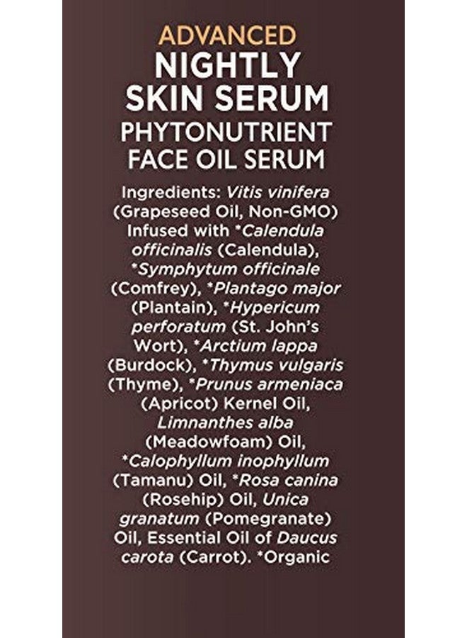Advanced Nightly Repair Tamanu Oil Blend Vegan Face Serum Retinol Free Antiaging Face Oil Ora'S Amazing Herbal 1 Oz