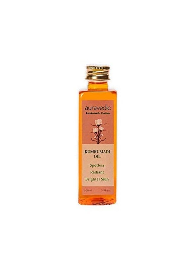 Kumkumadi Oil Pure Saffron For Ultra Radiant Skin 3.38 Fl Oz (100Ml)