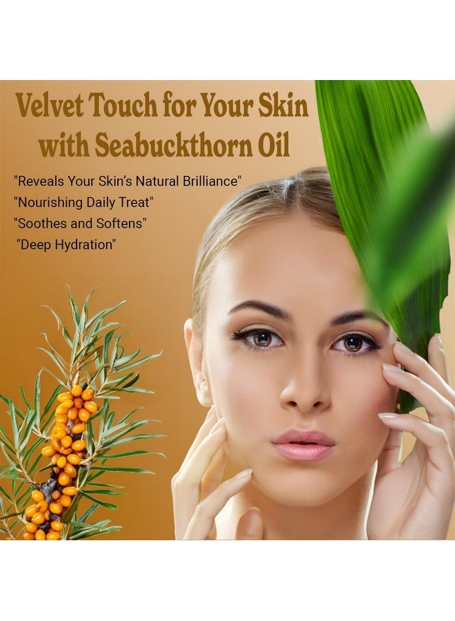 Sea Buckthorn Oil 4 Oz Unlock The Gold Standard In Skincare Infused With Omega3 Omega6 & Carotenoids Elevate Your Cosmetic Routine