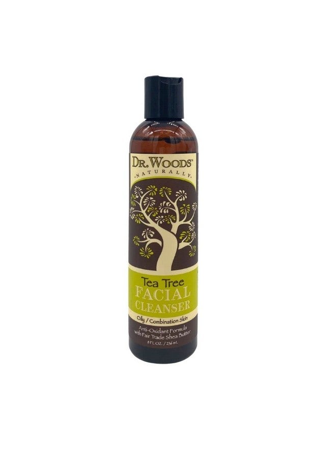 Shea Vision Tea Tree Liquid Facial Cleanser With Organic Shea Butter 8 Ounce