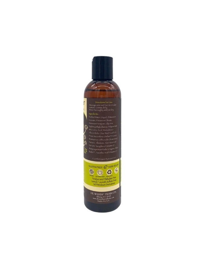 Shea Vision Tea Tree Liquid Facial Cleanser With Organic Shea Butter 8 Ounce