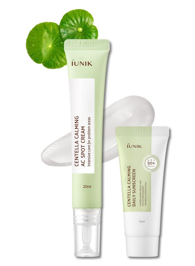 81% Concentrated Centella Calming Gel Acne Spot Cream W/Aha Bha Pha Salicylic Acid Niacinamide Tea Tree Oilfree Blemish Pimple Lightweight For Adults & Teens .67 Oz Sensitive Acneprone Skin