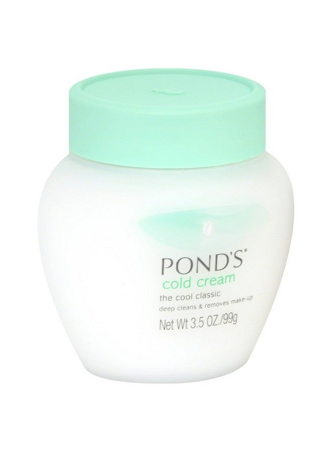 Ponds Cold Cream Cleanser 3.5 Ounce Jar (103Ml) (6 Pack)