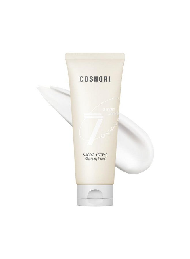 Micro Active Cleansing Foam Vegan Nonirritating Face Cleanser Skin Soothing 7 Plant Extracts Daily Face Wash 5.07 Fl Oz
