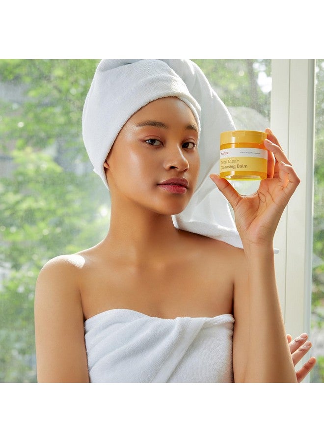 Deep Clear Cleansing Balm (4.46Oz/132Ml) Vegan Daily Makeup Remover With Natural Plant Oils
