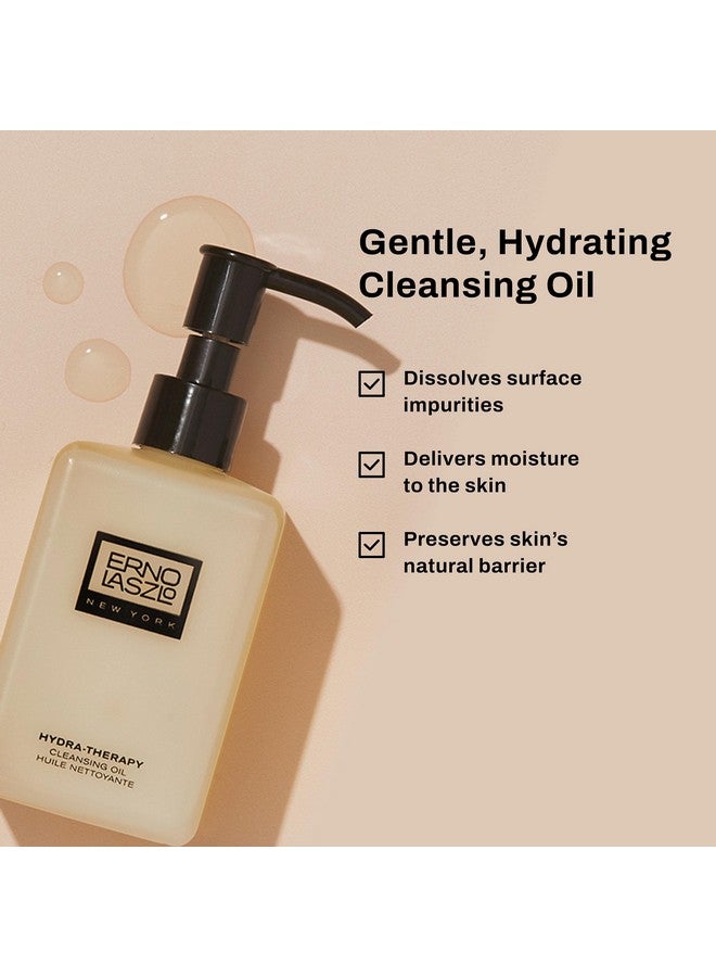 Hydratherapy Phelityl Cleansing Oil Gentle Cleanser Dissolves Impurities Oil Cleanser For Dry Skin Deeply Hydrates Complexion 6.4 Fl Oz