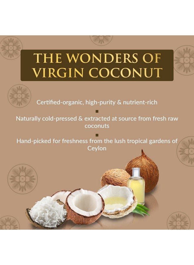 Virgin Coconut Cream Facial Wash Rich & Softfoaming Deep Cleansing Siliconfree 100% Vegetarian Suitable For All Skin Types