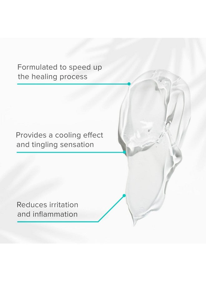 On The Mend Healing Gel Natural Plantbased Face & Body Ointment For Post Skincare Treatments (2 Oz)