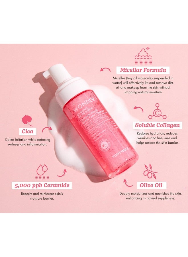 Wonder Ceramide Mochi Gentle Micellar Foam Cleanser
