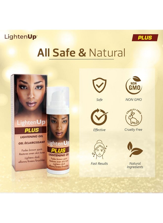 Plus Brightening Gel With Pump 1Fl Oz / 30Ml With Coconut Oil And Alpha Arbutin