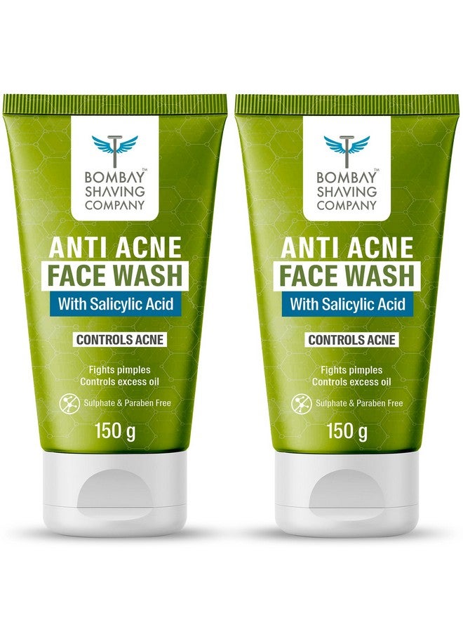 Anti Acne Facewash 150G X 2 Oily And Combination Skin For Acne And Pimple Control