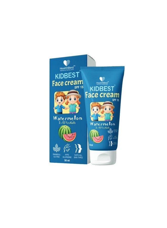 Kids Face Wash (100Ml) & Face Cream For Kids (50Ml) School Combo For Kids 313 Years Skin Care Essentials For Daily Use