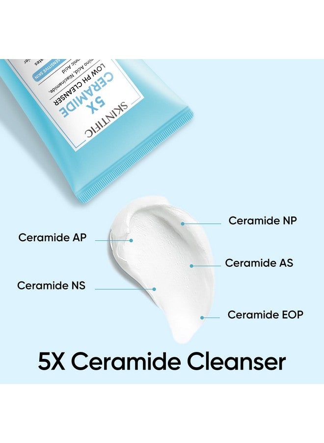 5X Ceramide Low Ph Cleanser 80G Facial Cleanser Skincare Face Wash