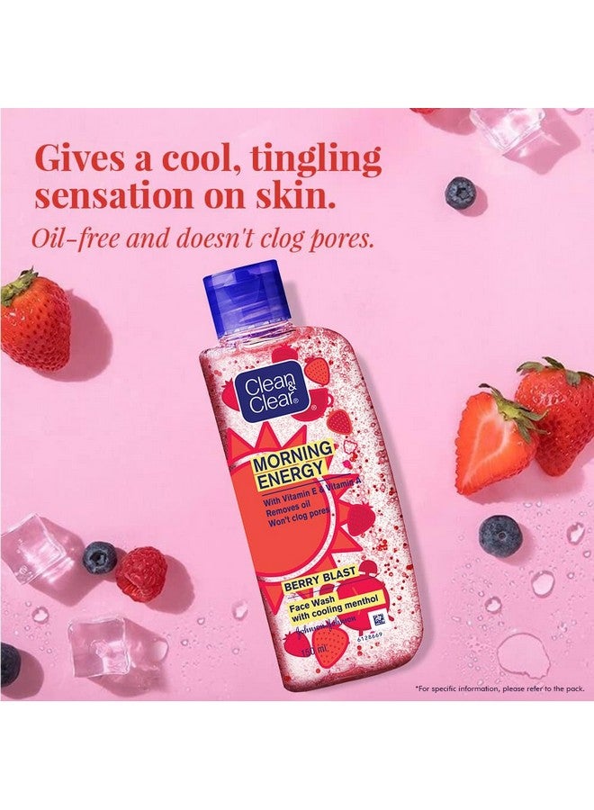 Morning Energy Berry Blast Facewash Super Saver Pack 150Ml(Pack Of 2) + 100Ml Free