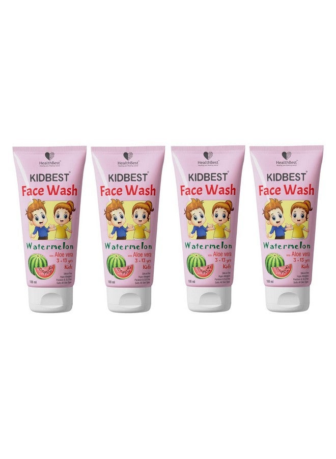 Kidbest Facewash For 313 Years Kids Each 100Ml (Pack Of 4)