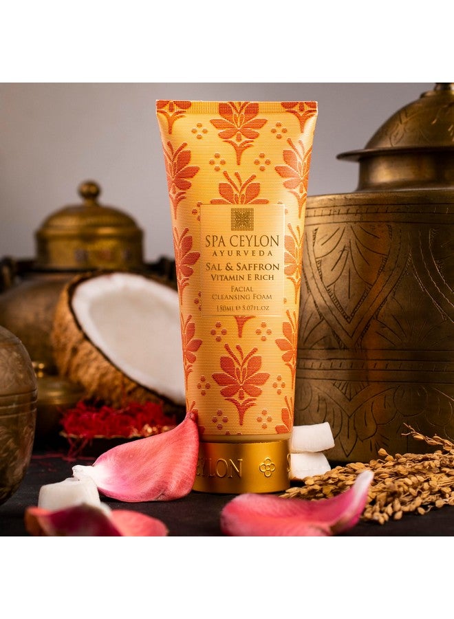 Sal And Saffron Vitamin E Enriched Facial Cleansing Foam Gentle Cleanser Hydrating Skin Radiance